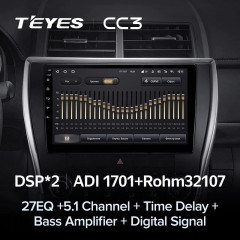 Штатная магнитола Teyes CC3 6/128 Toyota Camry 7 XV 50 55 (2014-2017) (North America)