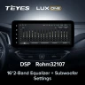 Штатная магнитола Teyes LUX ONE 4/32 Chevrolet Orlando 2 (2018-2023) Тип-A