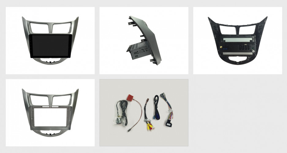 Штатная магнитола Carmedia NM-9051 Hyundai Solaris 2011-2016