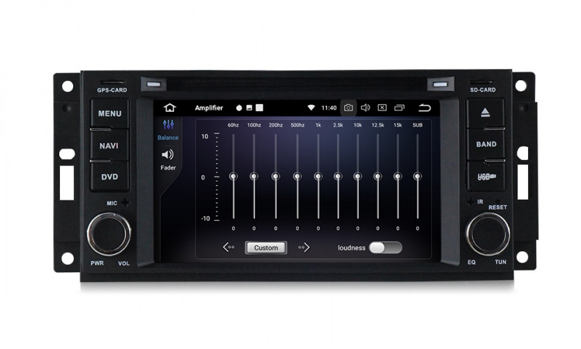 Универсальная магнитола Carmedia MKD-J613-P6N Chrysler