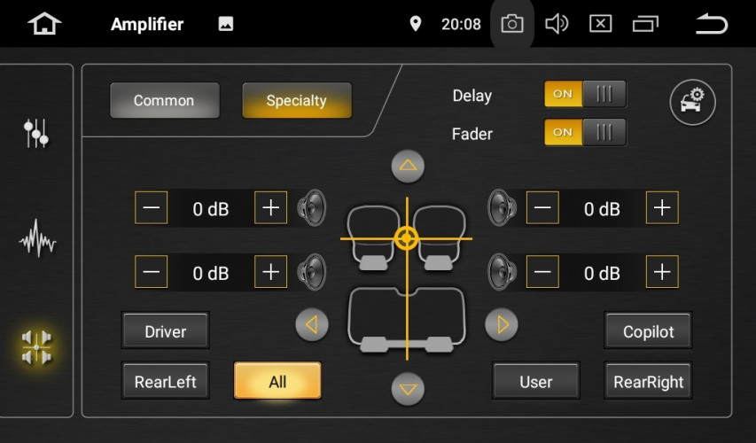 Штатная магнитола Carmedia KD-8238-P5 Mitsubishi Pajero IV 2006-2015 (V97/V93)