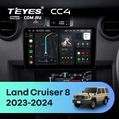 Штатная магнитола Teyes CC4 8/128 Toyota Land Cruiser 8 J70 70 (2023-2024)