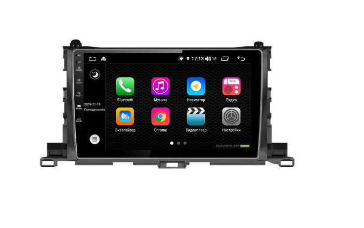 Штатная магнитола NaviPilot DROID9L 4G Toyota Highlander (2014+)