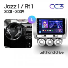 Штатная магнитола Teyes CC3 2K 4/64 Honda Fit 1 (2001-2009)