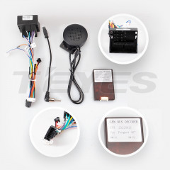 Переходная рамка Peugeot 407 (2004-2011) F2 (9")