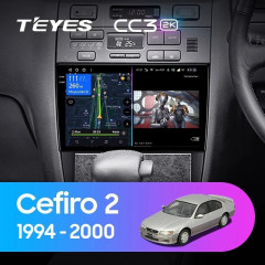 Штатная магнитола Teyes CC3 2K 6/128 Nissan Cefiro 2 A32 (1994-2000) F1