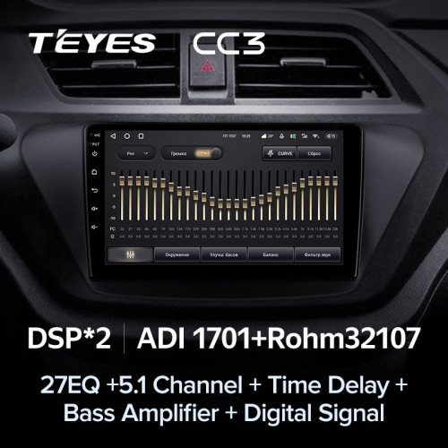 Штатная магнитола Teyes CC3 6/128 Lifan X50 (2015-2019)