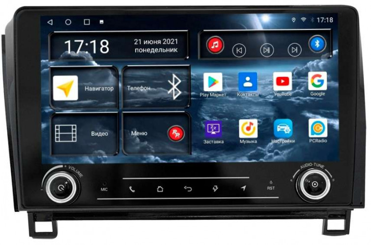 Штатная магнитола Redpower K71188 Toyota Sequoia (11.2007-08.2017) (глянец)