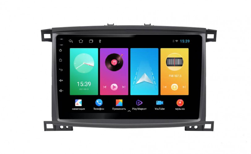 Штатная магнитола FarCar D457/1166M Toyota Land Cruiser 100 2002-2007 auto AC