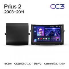 Штатная магнитола Teyes CC3 6/128 Toyota Prius XW20 II (2003-2011) F2