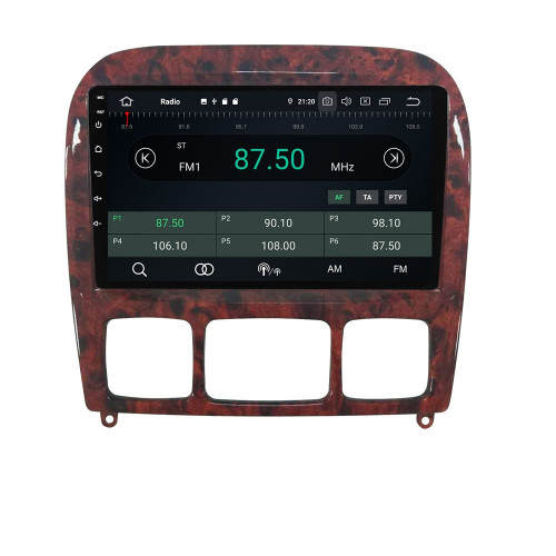 Штатная магнитола Carmedia MKD-M803-P6 Mercedes S-Класс 1998-2005 (W220)