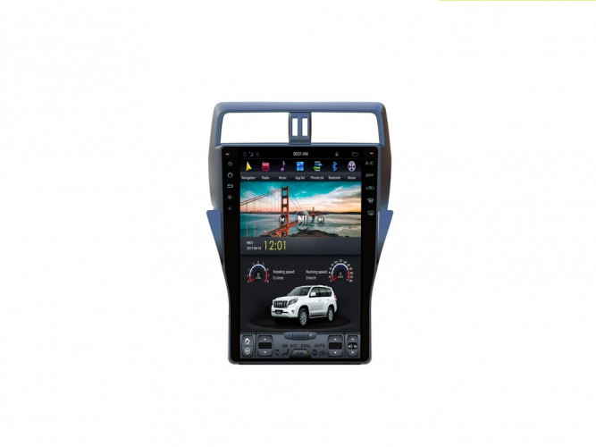Штатная магнитола Tesla Сarmedia ZF-1805-DSP Toyota Land Cruiser Prado 150 2017+
