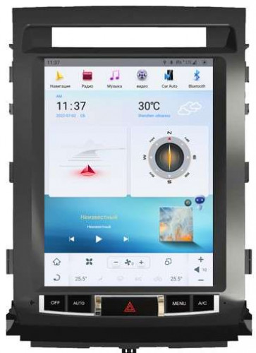 Штатная магнитола Tesla Carmedia ZF-1220-Q6 Toyota Land Cruiser 200 2007-2015 Elegance