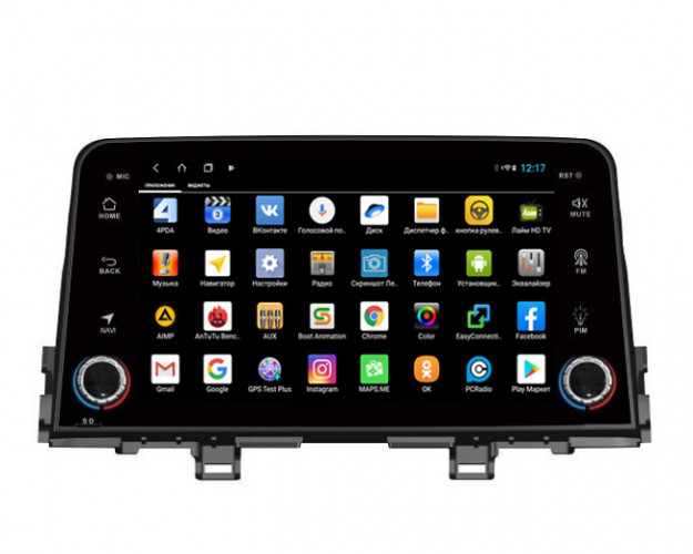 Штатная магнитола Parafar PF311XHD8 Kia Picanto 2017+