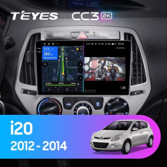 Штатная магнитола Teyes CC3 2K 360 6/128 Hyundai i20 2 (2012-2014)