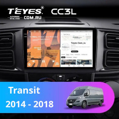 Штатная магнитола Teyes CC3L 4/32 Ford Transit Van L3H2 (2014-2018)