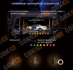 Штатная магнитола Carmedia OL-9936-D Opel Astra H