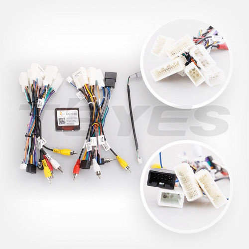 Переходная рамка Toyota Land Cruiser Prado 150 (2017-2021) (10")