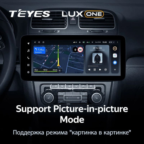 Штатная магнитола Teyes LUX ONE 6/128 Volkswagen Scirocco (2008-2015)