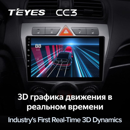 Штатная магнитола Teyes CC3 4/64 Kia Picanto (2007-2011)