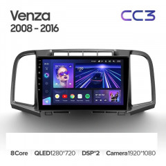 Штатная магнитола Teyes CC3 4/64 Toyota Venza (2008-2016)
