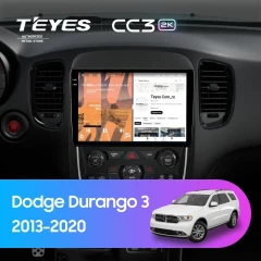 Штатная магнитола Teyes CC3 2K 360 6/128 Dodge Durango 3 (2013-2020)