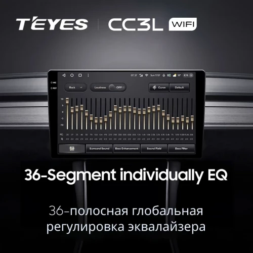 Штатная магнитола Teyes CC3L WiFi 2/32 Mercedes-Benz SLK-Class 2 R171 (2004-2008) 7"