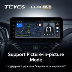 Штатная магнитола Teyes LUX ONE 6/128 Chevrolet Orlando 2 (2018-2023) Тип-A
