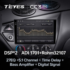 Штатная магнитола Teyes CC3 2K 360 6/128 Ford Focus 1 (1998-2005)