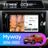 Штатная магнитола Teyes CC3 2K 4/32 Lifan Myway (2016-2022)