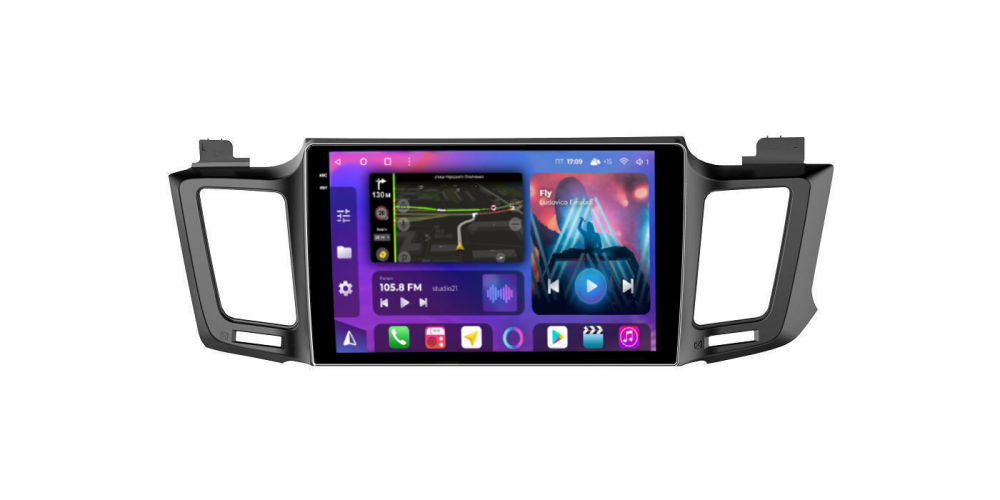 Штатная магнитола FarCar XXL468M Toyota RAV4 2012-2019