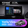 Штатная магнитола Teyes CC3L 4/32 Toyota Yaris (2020-2023) Правый руль