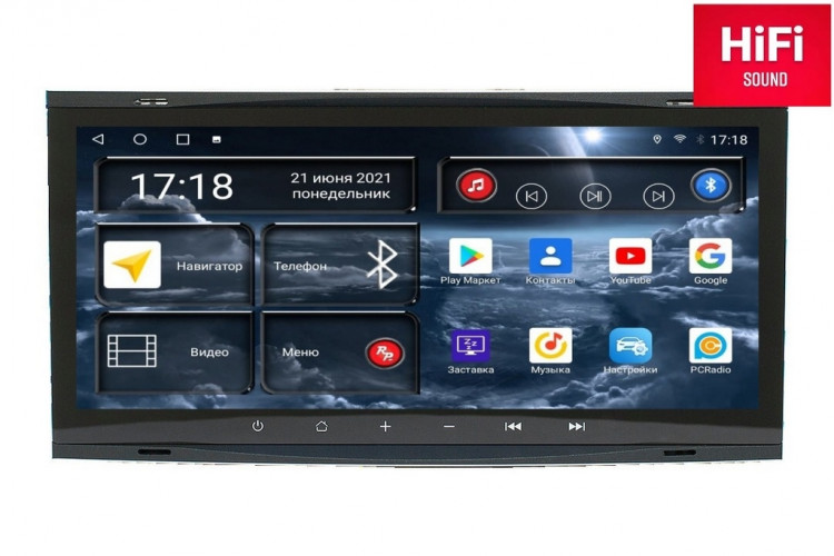 Штатная магнитола Redpower 75144 Volkswagen Touareg (09.2002-02.2010)