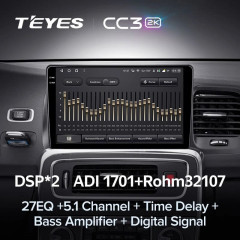 Штатная магнитола Teyes CC3 2K 6/128 Volvo S60 Y20 (2010-2018)