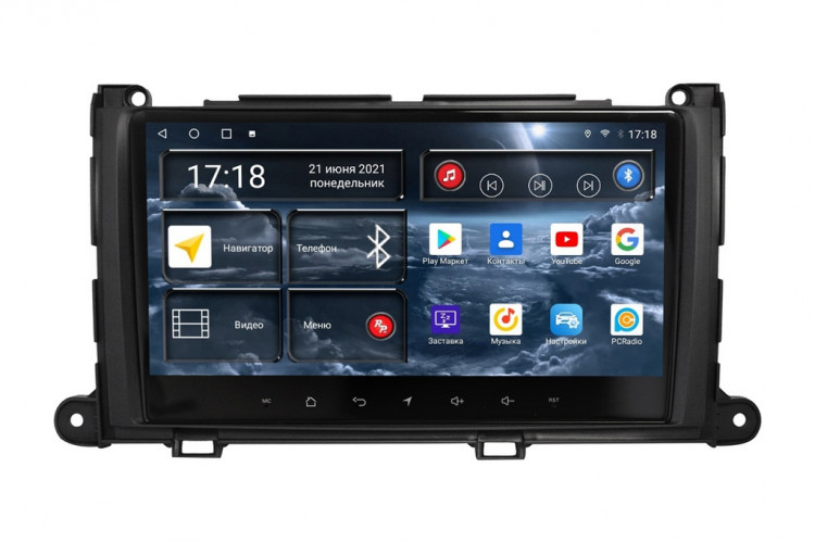 Штатная магнитола Redpower 71170 Toyota Sienna (01.2010-09.2014)