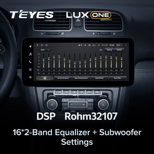 Штатная магнитола Teyes LUX ONE 6/128 Volkswagen Sharan (2010-2015)