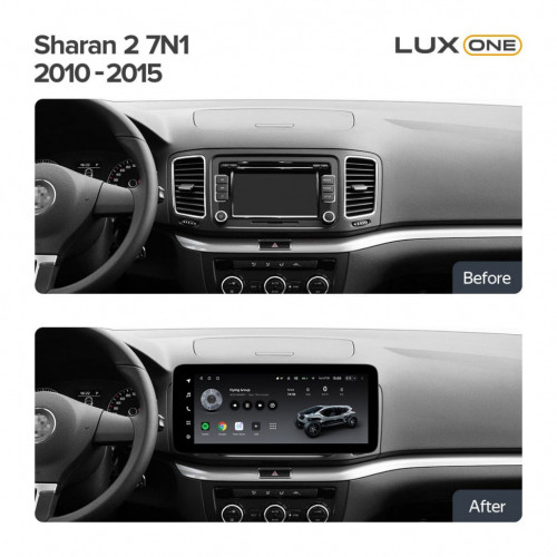 Штатная магнитола Teyes LUX ONE 6/128 Volkswagen Sharan (2010-2015)