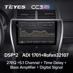 Штатная магнитола Teyes CC3 2K 360 6/128 Toyota Camry 7 XV 50 55 (2014-2017) (North America) F5