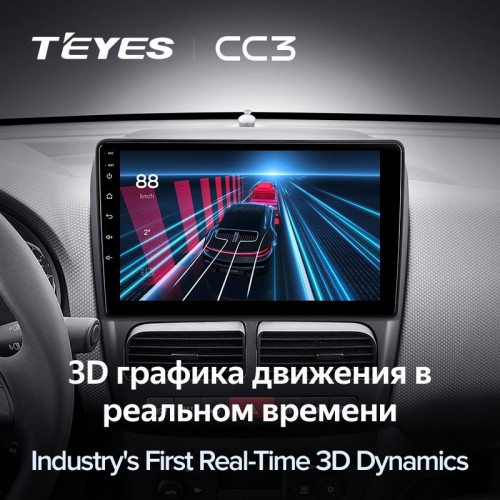 Штатная магнитола Teyes CC3 6/128 Fiat Doblo 2 263 (2009-2015)