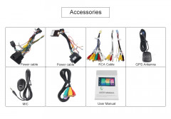 Штатная магнитола Carmedia MKD-M811-P6N Mercedes Cls-Класс W219 2004-2010