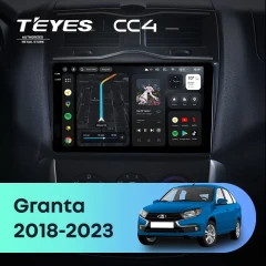 Штатная магнитола Teyes CC4 6/64 Lada Granta Cross (2018-2023)