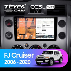 Штатная магнитола Teyes CC3L WiFi 2/32 Toyota FJ Cruiser J15 (2006-2020)