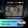 Штатная магнитола Teyes CC4 Pro 8/128 Mitsubishi Outlander Sport (2015-2026) Тип-B (13")
