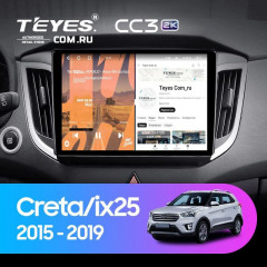 Штатная магнитола Teyes CC3 2K 4/64 Hyundai Creta (2015-2020) (11")