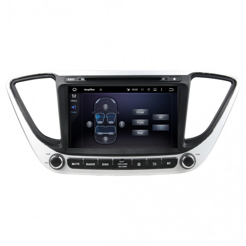 Штатная магнитола Carmedia KD-8211-P30 Hyundai Solaris 2017+