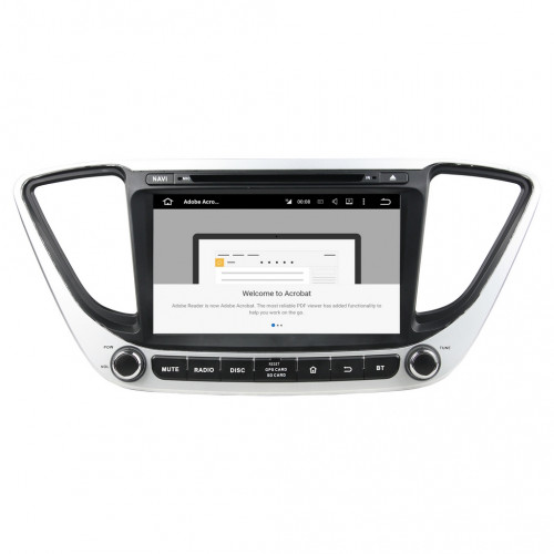 Штатная магнитола Carmedia KD-8211-P30 Hyundai Solaris 2017+