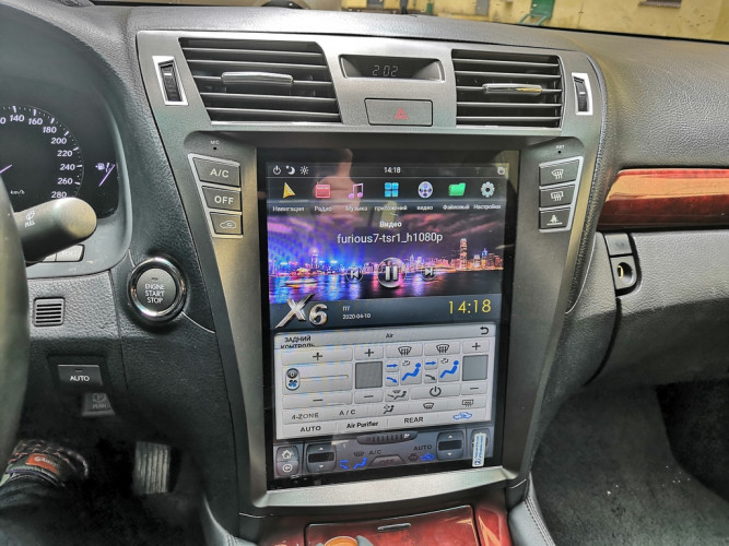 Штатная магнитола Tesla Carmedia ZF-1303H Lexus LS 460 (Максималка)