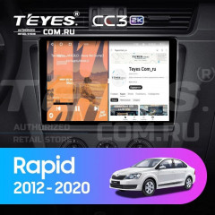 Штатная магнитола Teyes CC3 2K 360 6/128 Skoda Rapid NH3 NH1 (2012-2020) (13")