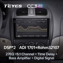 Штатная магнитола Teyes CC3 2K 4/64 Mazda 323 BJ (2000-2003)