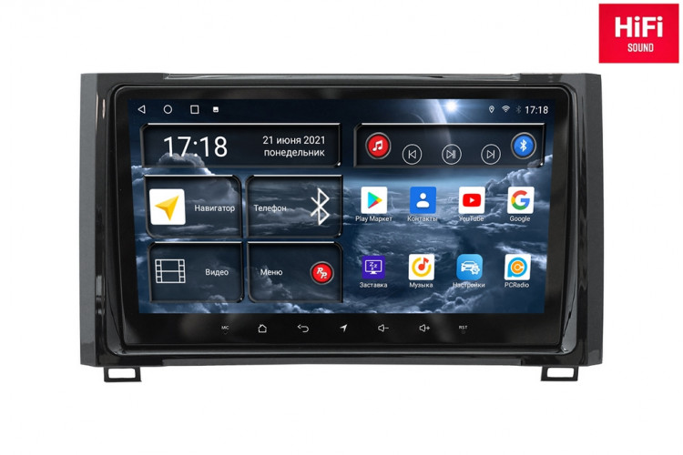 Штатная магнитола Redpower 75181 Toyota Tundra (02.2013-н.в.) (чёрная)